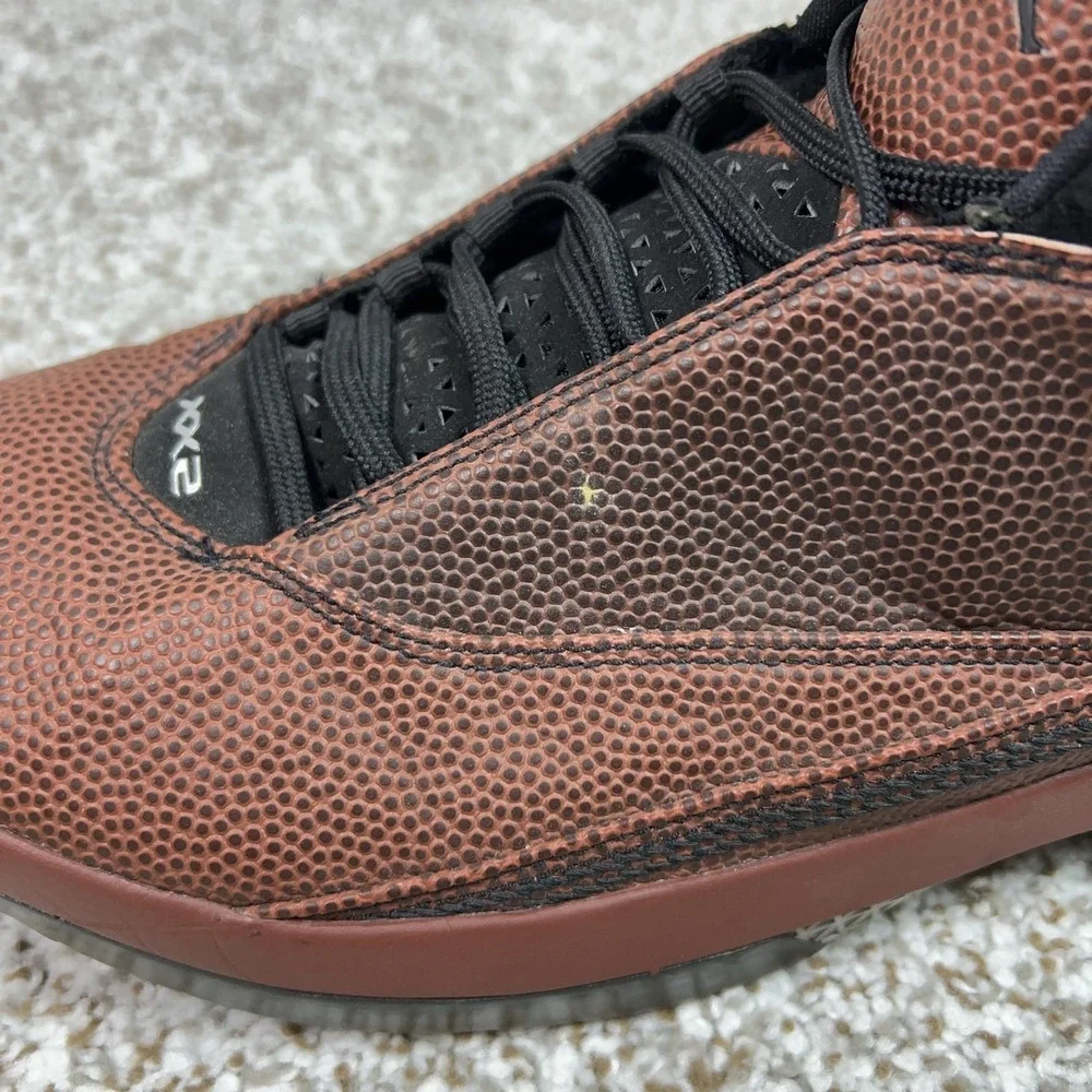 Jordan Shoes Mens Size 9.5 Brown Air‎ Jordan 22 OG Basketball Leather Sneakers